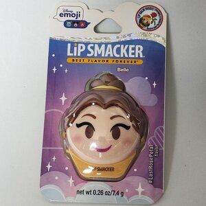 DISNEY EMOJI Lip Smacker Belle Beauty and the Beast Last Rose Petal Flavor BNIP